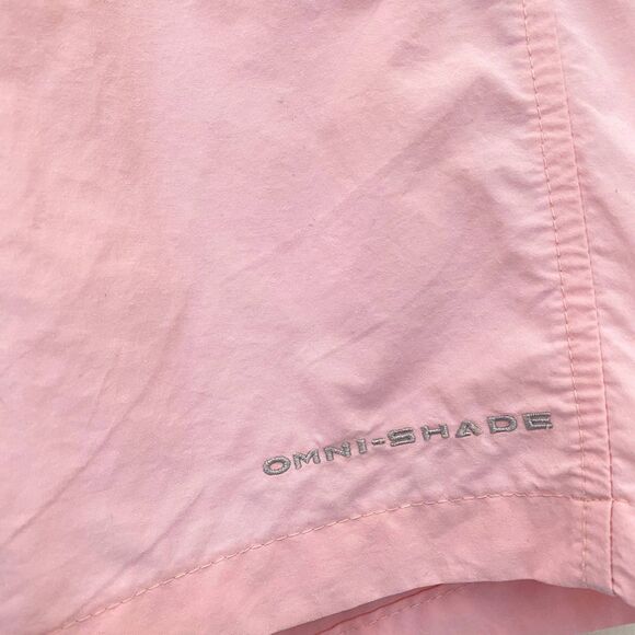Columbia PFG MenS Backcast III Water Shorts Swim Trunks Solid Pink Size Large - Picture 4 of 7